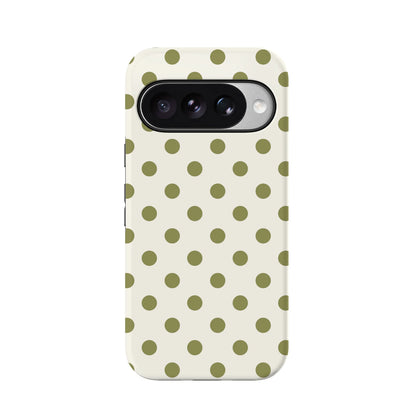 Spotted in SoHo | Green Polka Dot Case