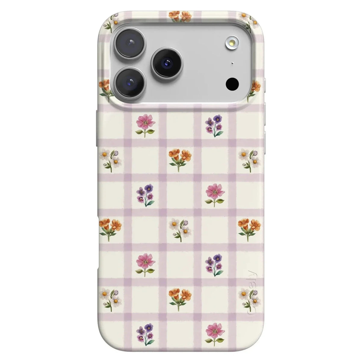 Meadow Check | Floral Gingham Case