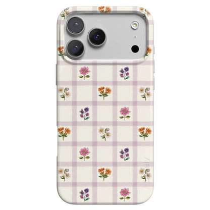 Meadow Check | Floral Gingham Case