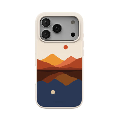 Opposites Attract | Day & Night Colorblock Mountains Case