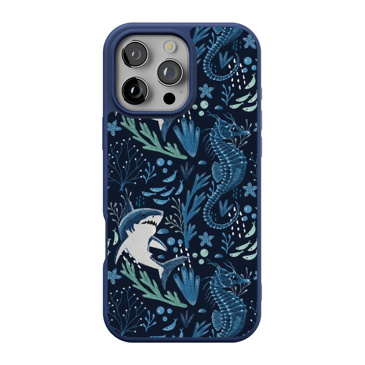 Midnight Reef | Shark Print Case