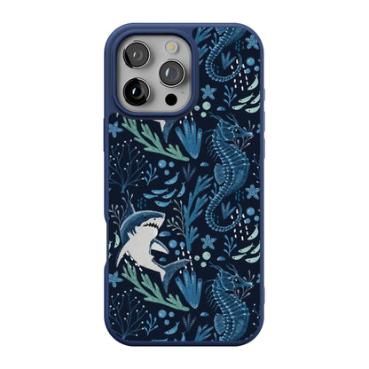 Midnight Reef | Shark Print Case