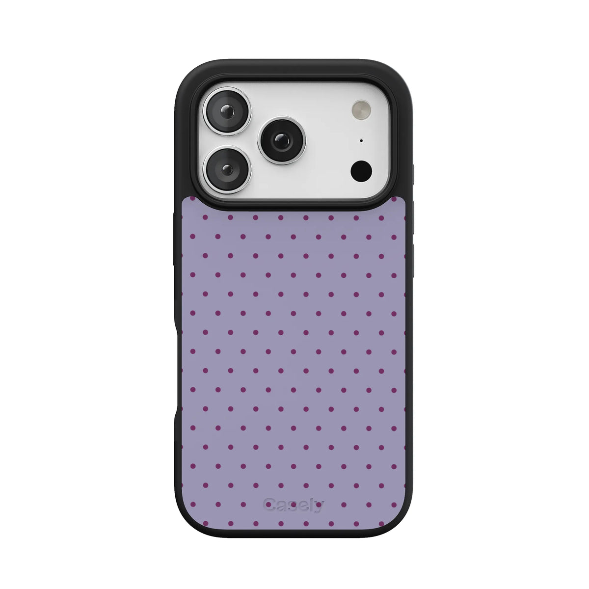 On the Dot | Purple & Plum Polka Dot Case