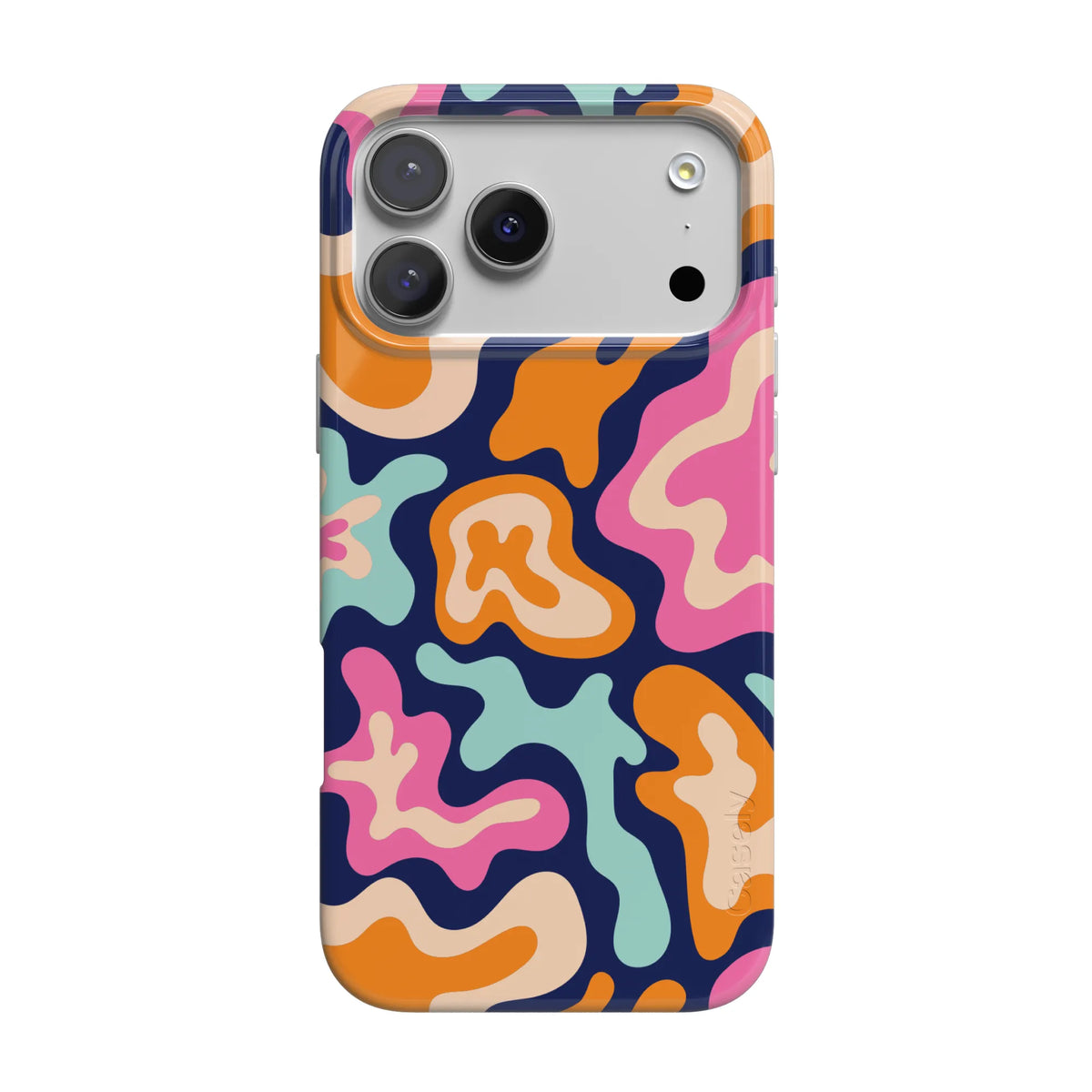 Midnight Color Splash | Abstract Retro Case