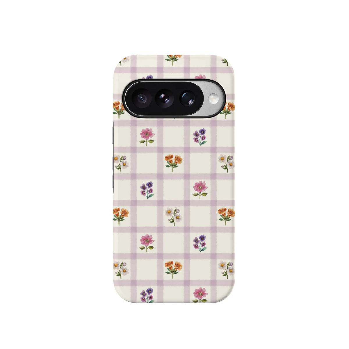 Meadow Check | Floral Gingham Case