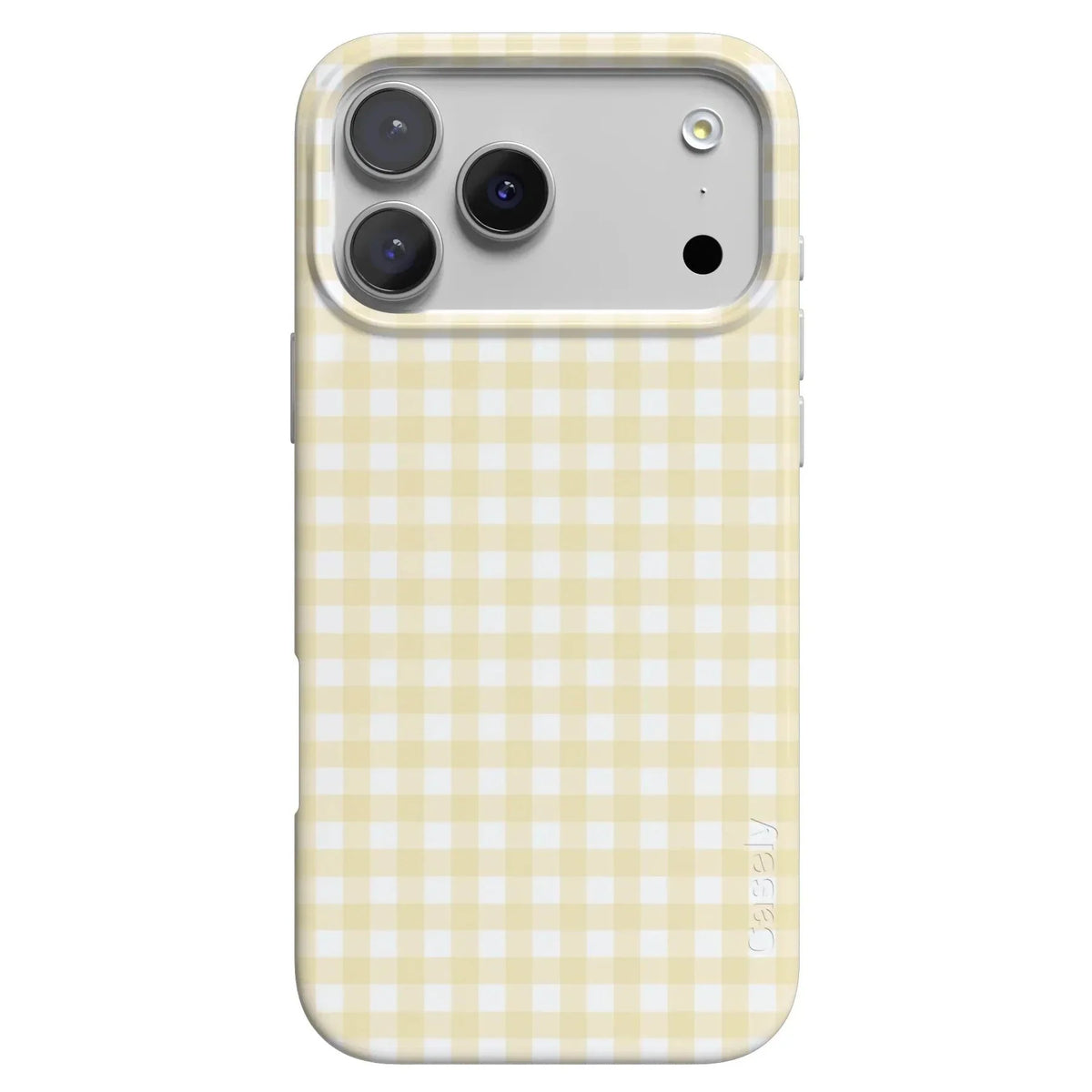Pastel Picnic | Yellow Gingham Case