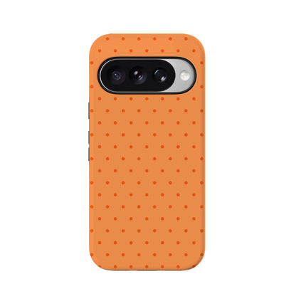 On the Dot | Orange Polka Dot Case