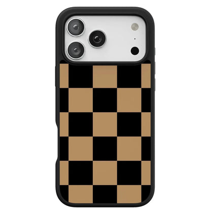 Fit Check | Black & Brown Checkerboard Case