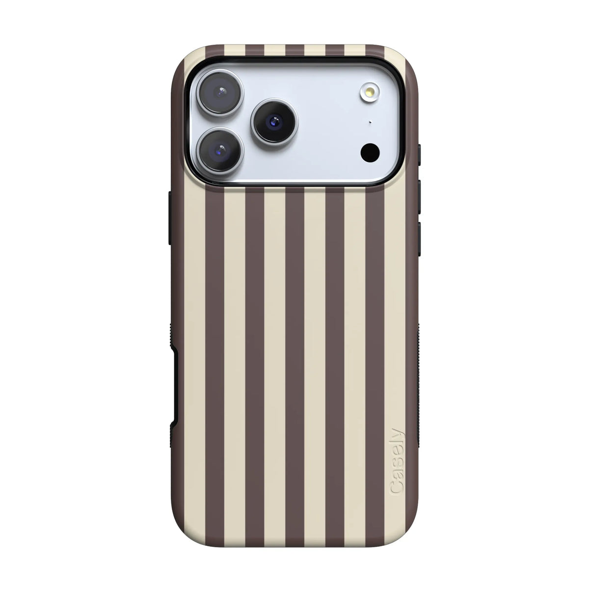 S'more Stripes | Brown Striped Case