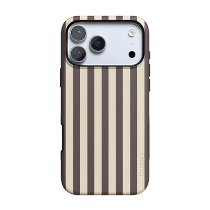 S'more Stripes | Brown Striped Case
