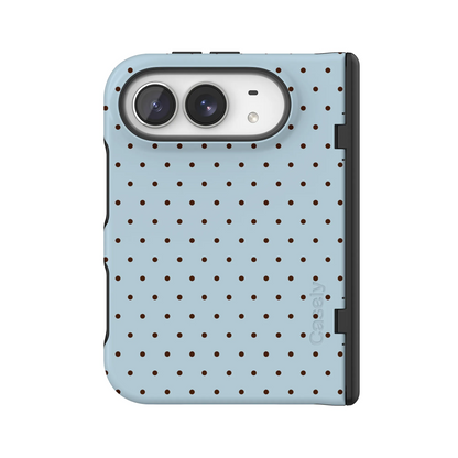On the Dot | Blue Polka Dot Case