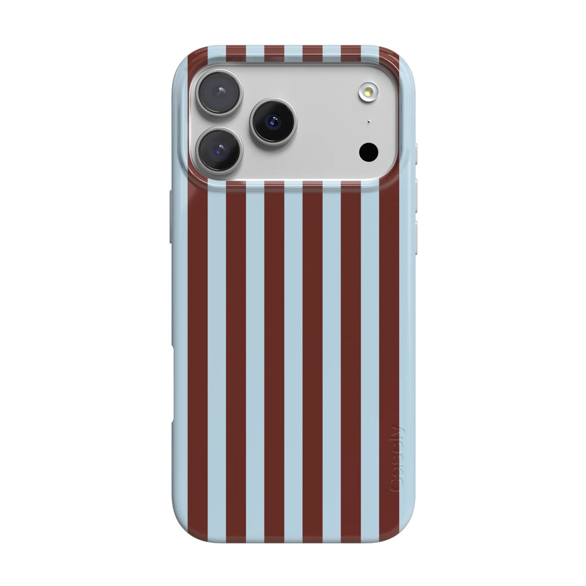Sunday in Brooklyn | Blue Stripes Case