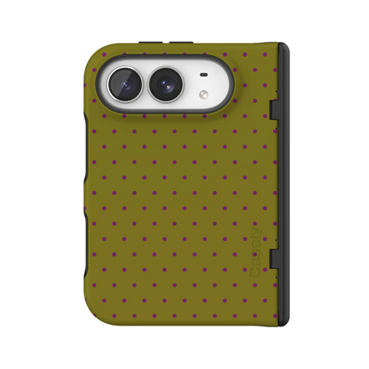 On the Dot | Moss & Plum Dots Case
