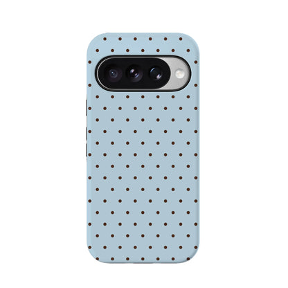 On the Dot | Blue Polka Dot Case
