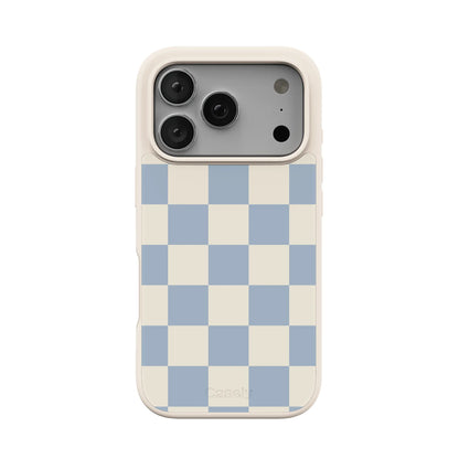Fit Check | Light Blue Checkerboard Case