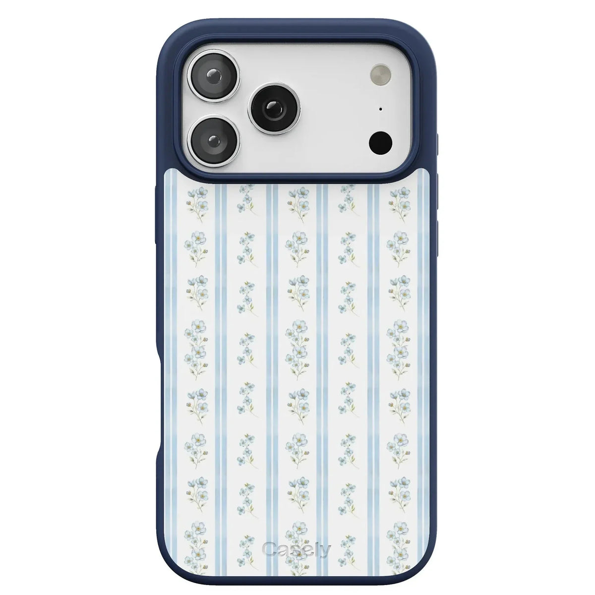 Cottage Stripe | Blue Floral Case