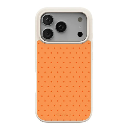 On the Dot | Orange Polka Dot Case