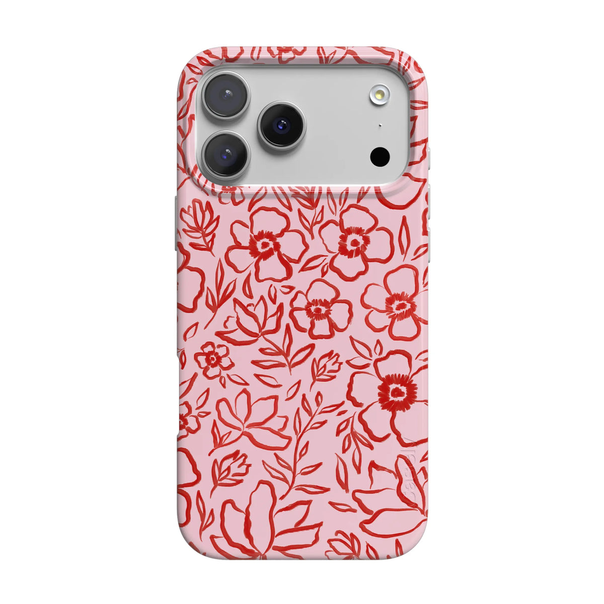 Blush Garden | Floral Doodle Case