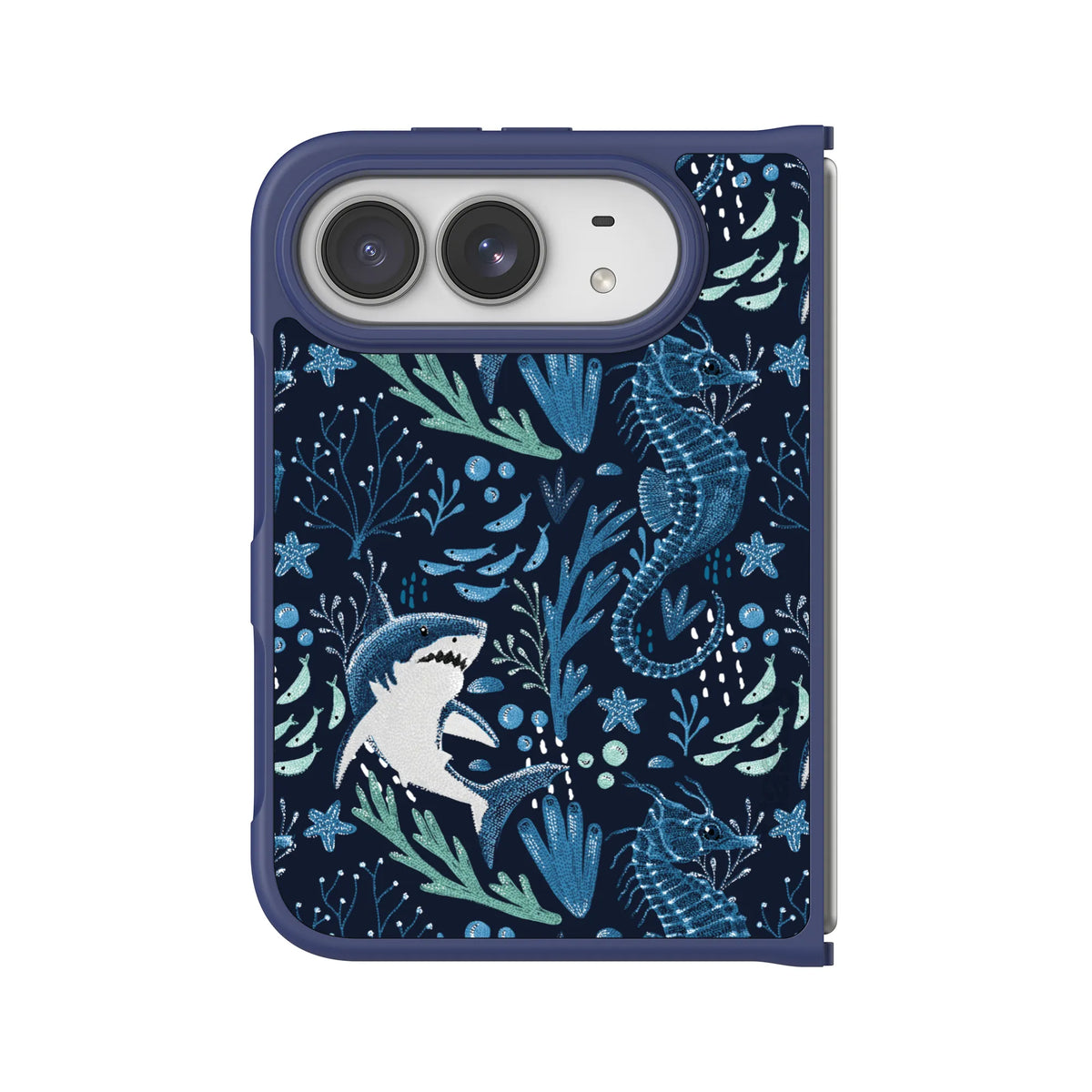Midnight Reef | Shark Print Case