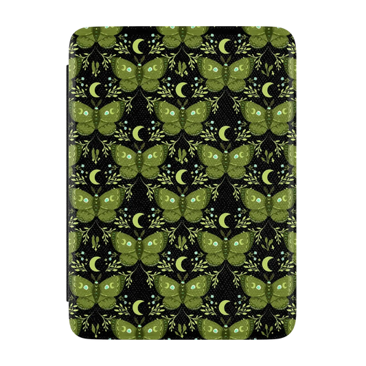 Mystic Moths | Green Twilight Kindle Case