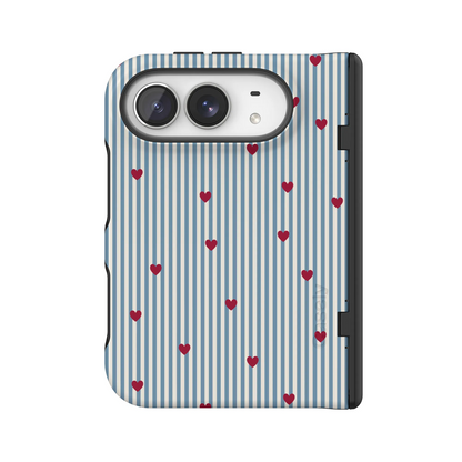 Love Lines | Blue Stripes Case