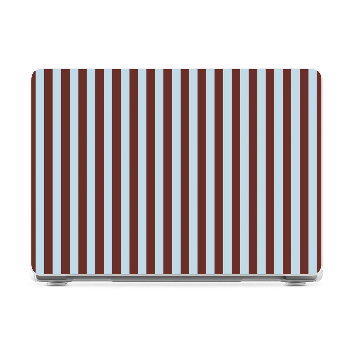 Sunday in Brooklyn | Blue Stripes Laptop Shell