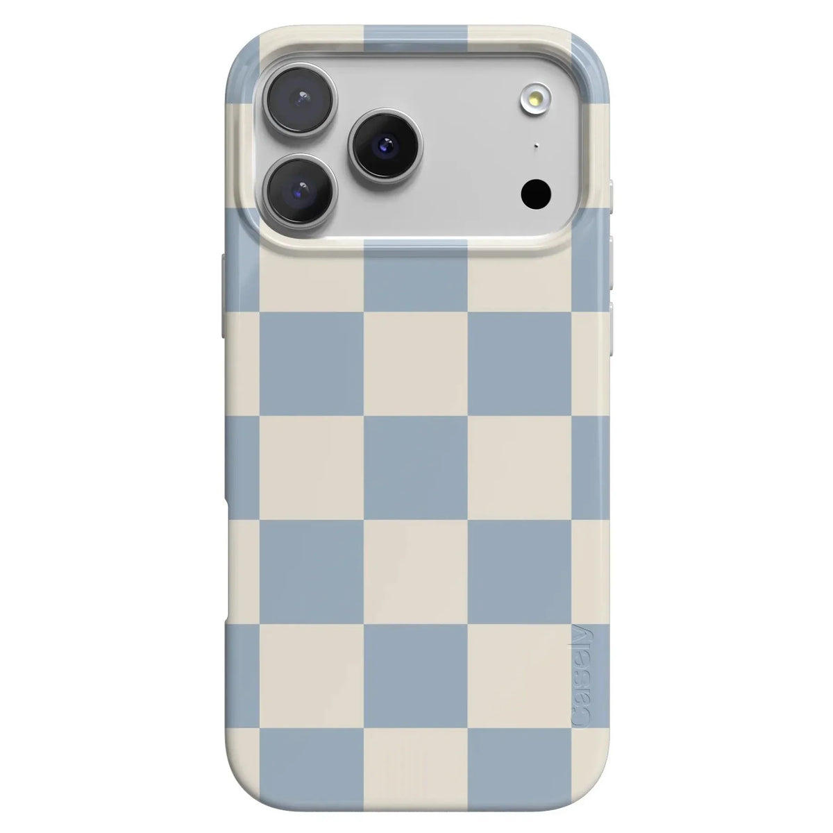 Fit Check | Light Blue Checkerboard Case