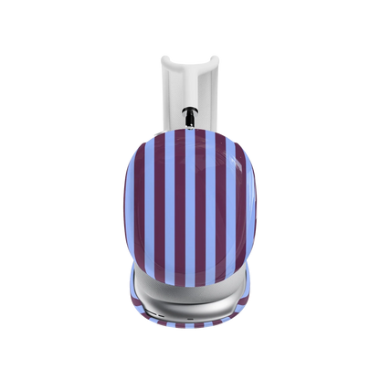 Perfect Stripes | Purple & Blue Stripes AirPods Max Case