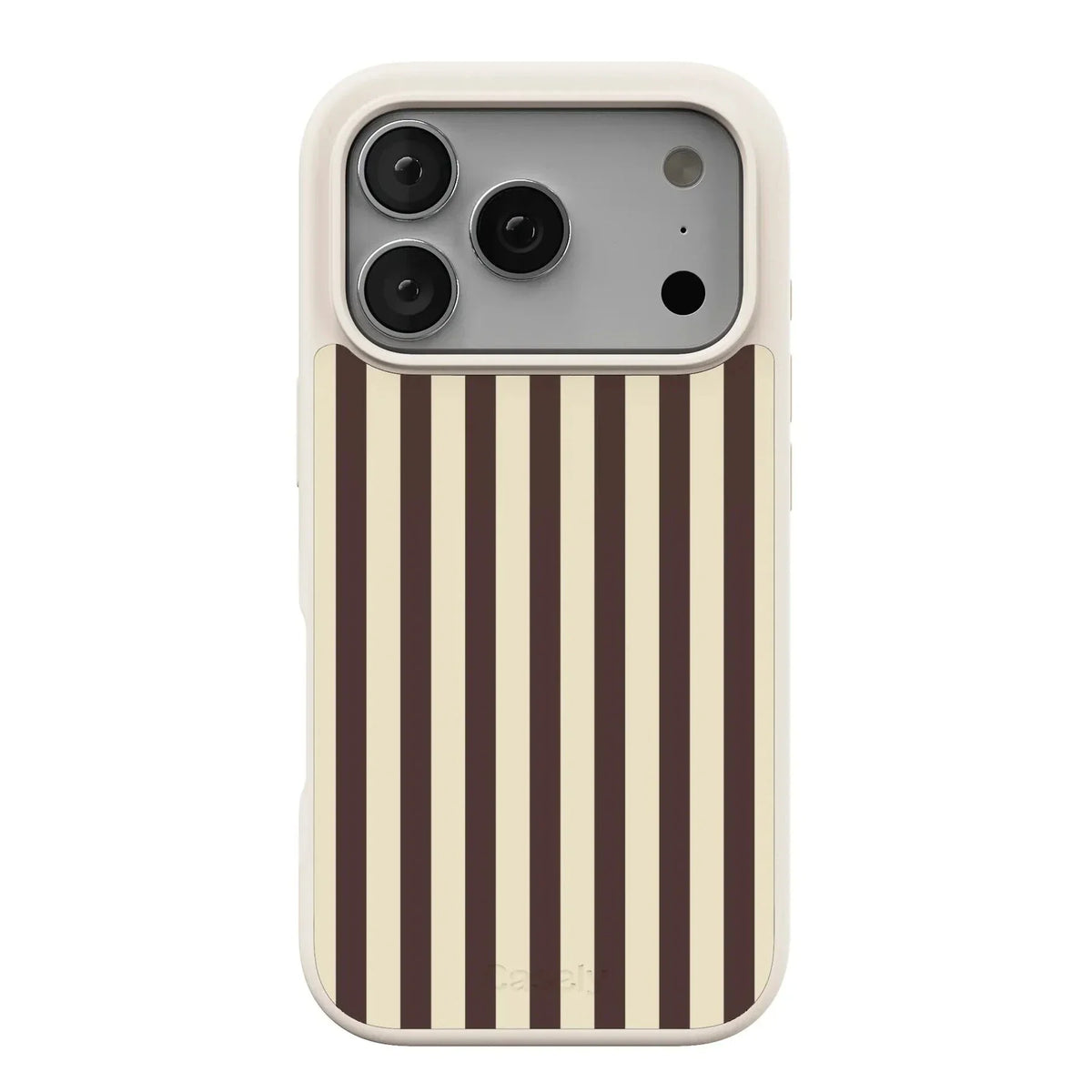 S'more Stripes | Brown Striped Case