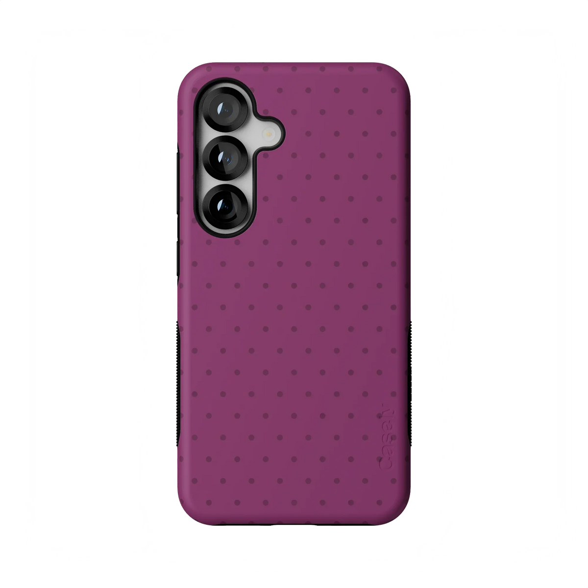 On the Dot | Plum Polka Dot Case