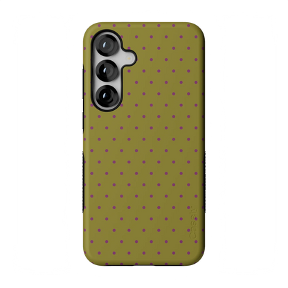 On the Dot | Moss & Plum Dots Case