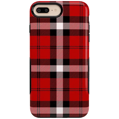 As if! | Red Plaid Case