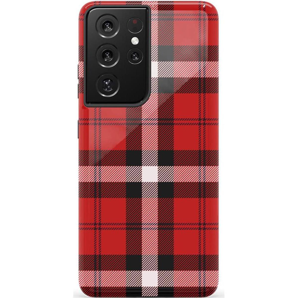 As if! | Red Plaid Case
