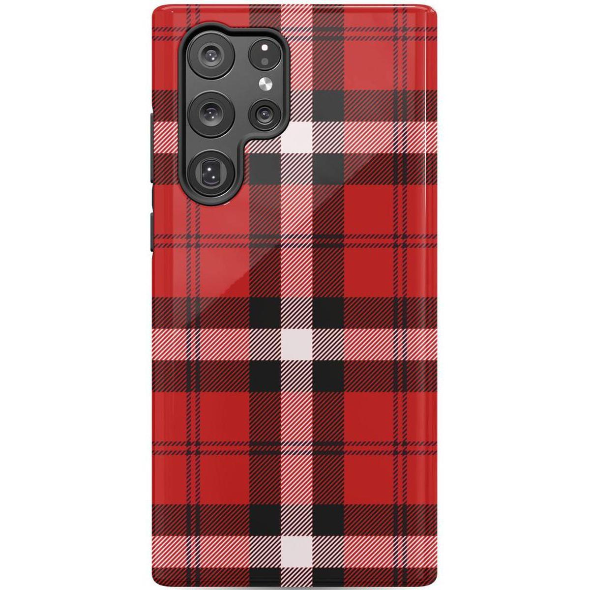 As if! | Red Plaid Case