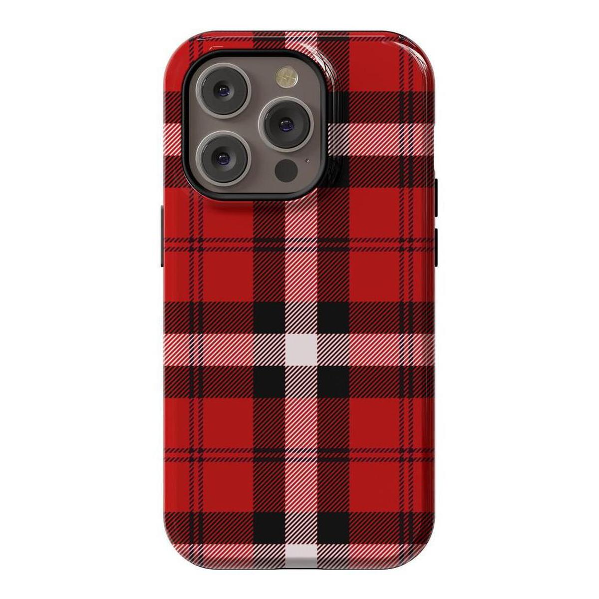 As if! | Red Plaid Case