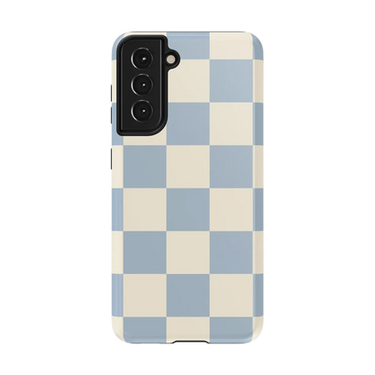 Fit Check | Light Blue Checkerboard Case