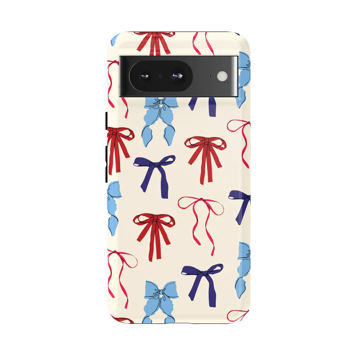 American Girlie | Red White & Blue Bows Case