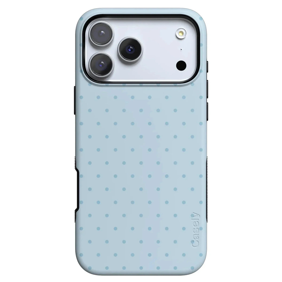 On the Dot | Blue Monochrome Polka Dot Case