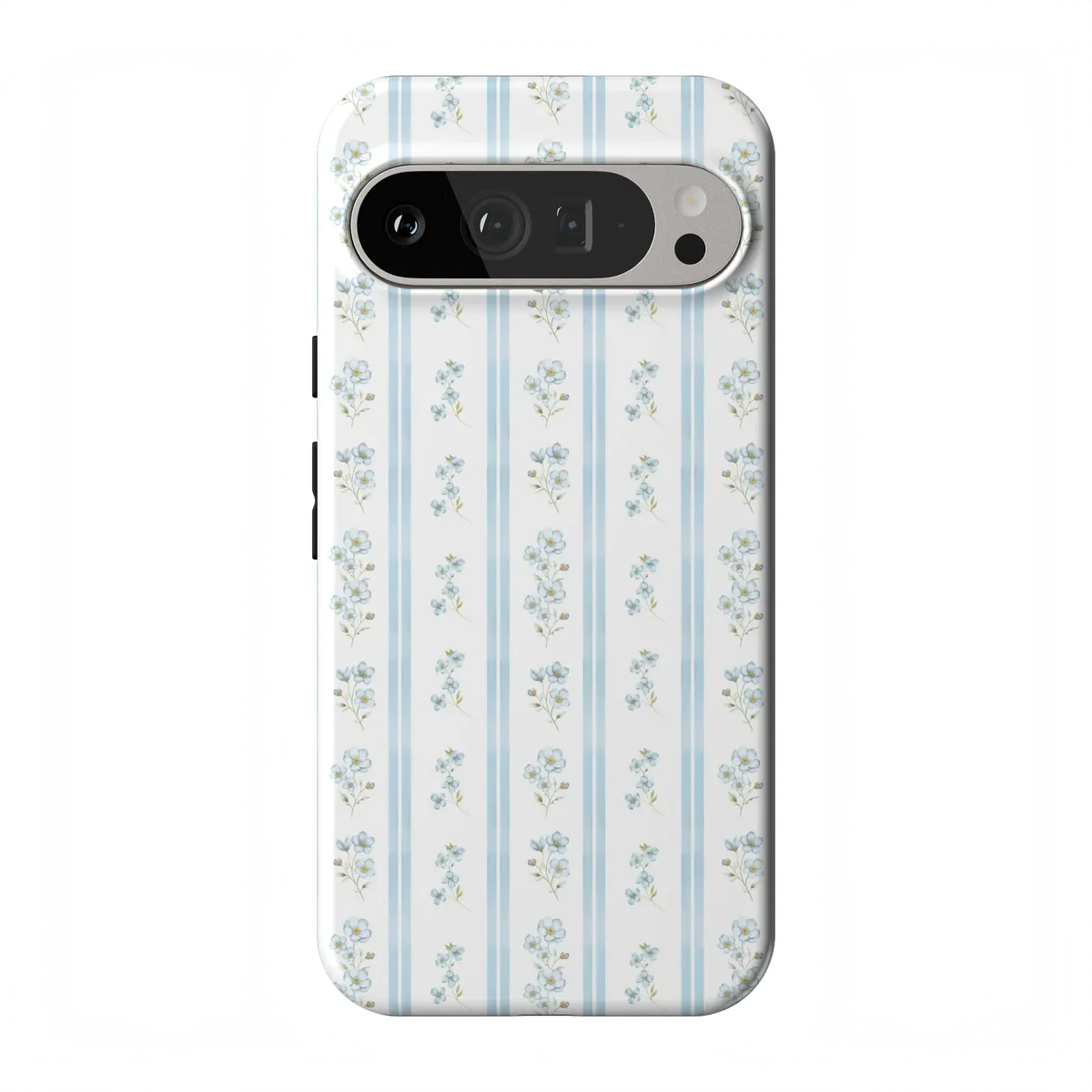Cottage Stripe | Blue Floral Case