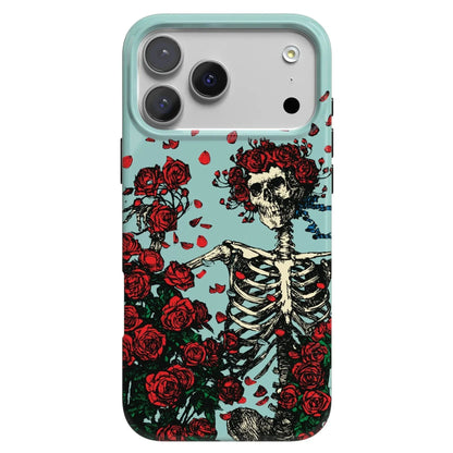 Forever Grateful | Grateful Dead Skeleton Floral Case