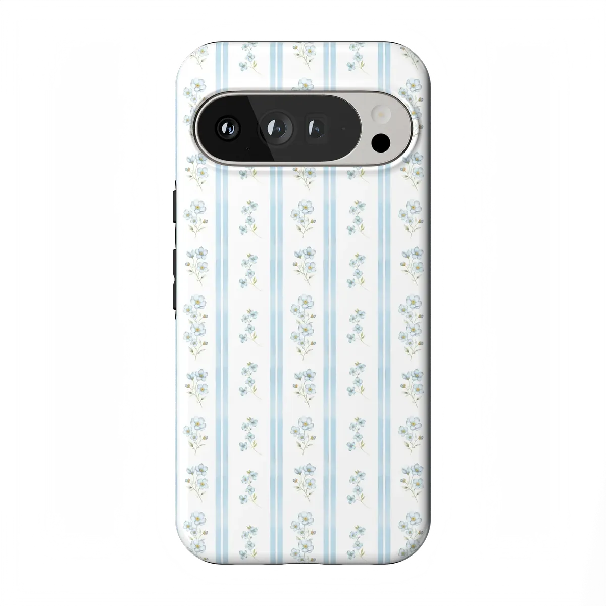 Cottage Stripe | Blue Floral Case