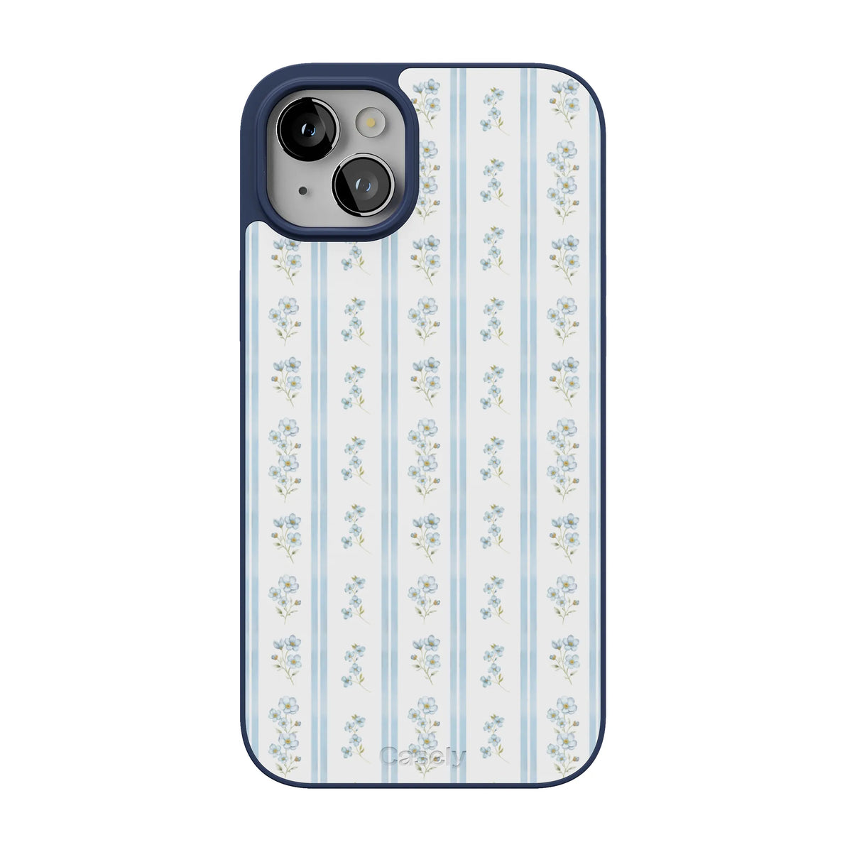Cottage Stripe | Blue Floral Case