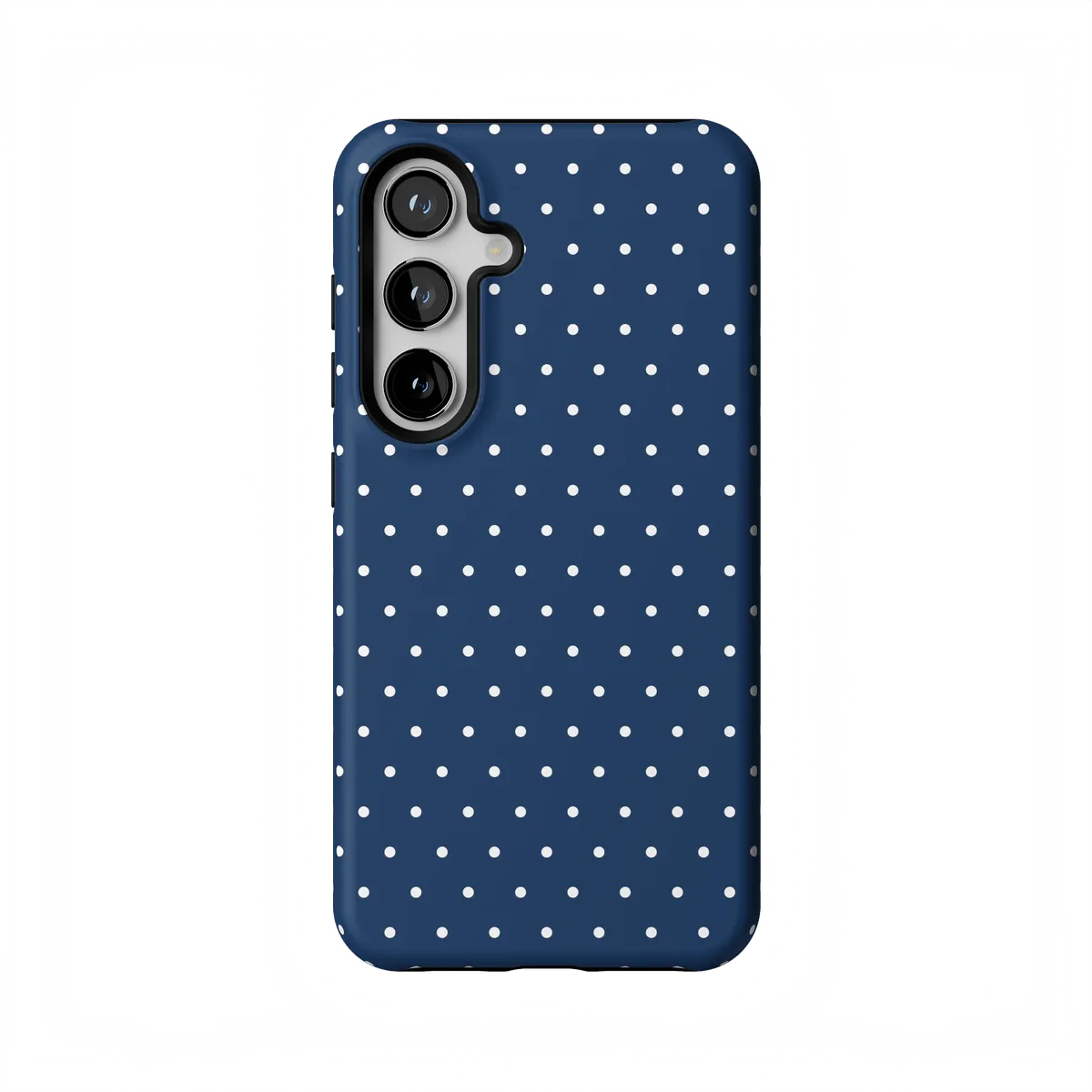 On the Dot | Navy Polka Dot Case