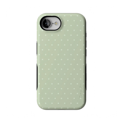On the Dot | Green Polka Dot Case