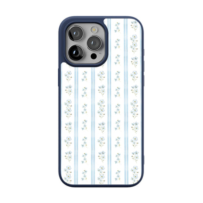 Cottage Stripe | Blue Floral Case