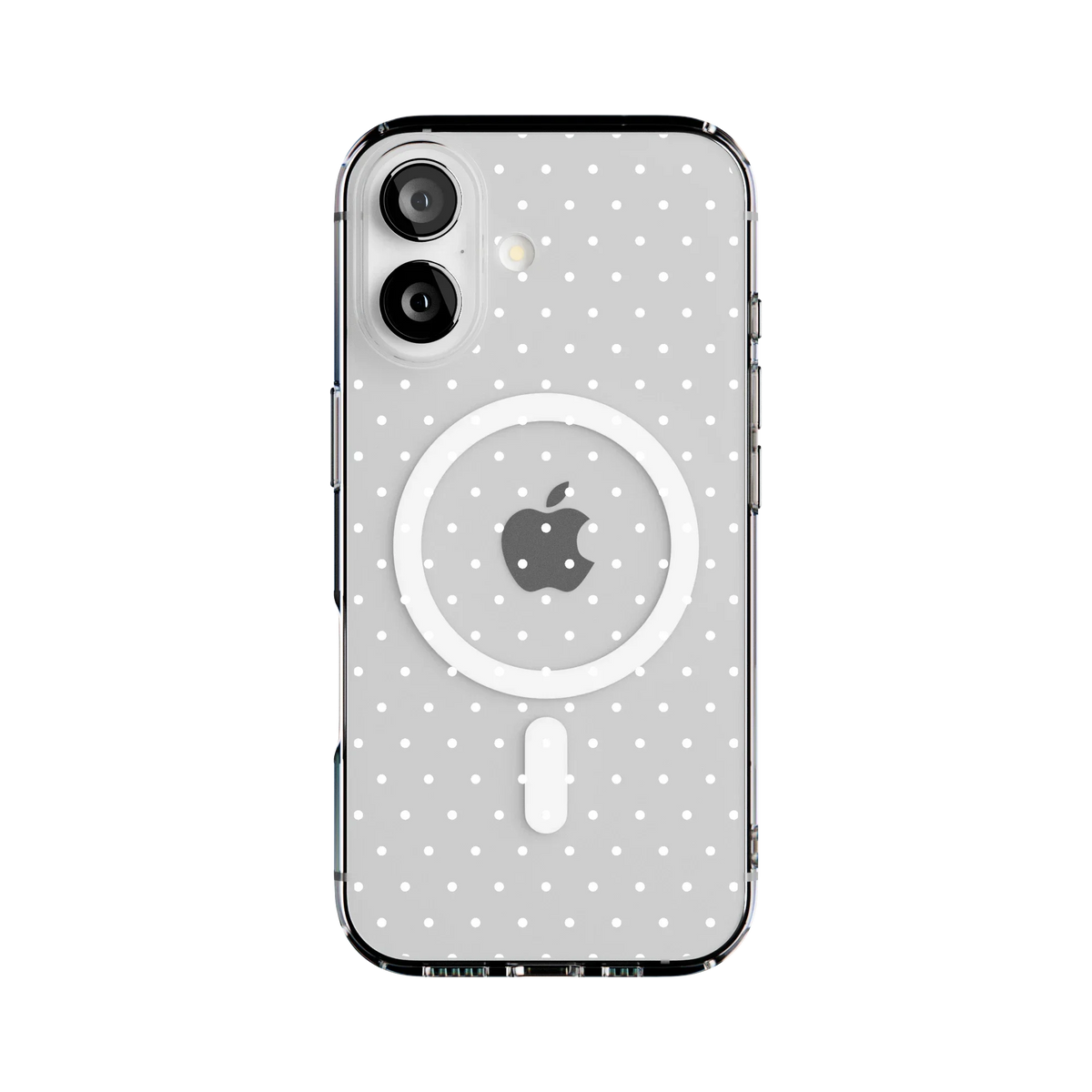 On the Dot | White Polka Dot Case