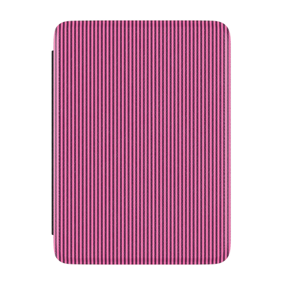 Stripes and the City | Pink & Purple Pinstripe Kindle Case