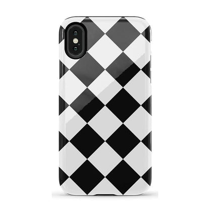 Black Checkerboard | High Contrast Design Case