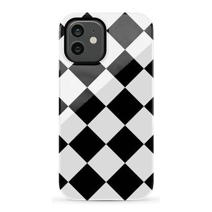 Black Checkerboard | High Contrast Design Case