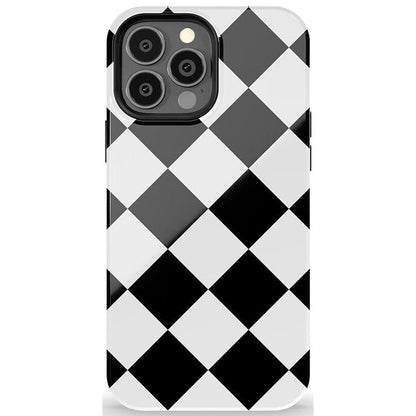 Black Checkerboard | High Contrast Design Case